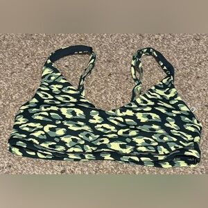Offline by Aerie Women’s Green Animal Print Sports Bra